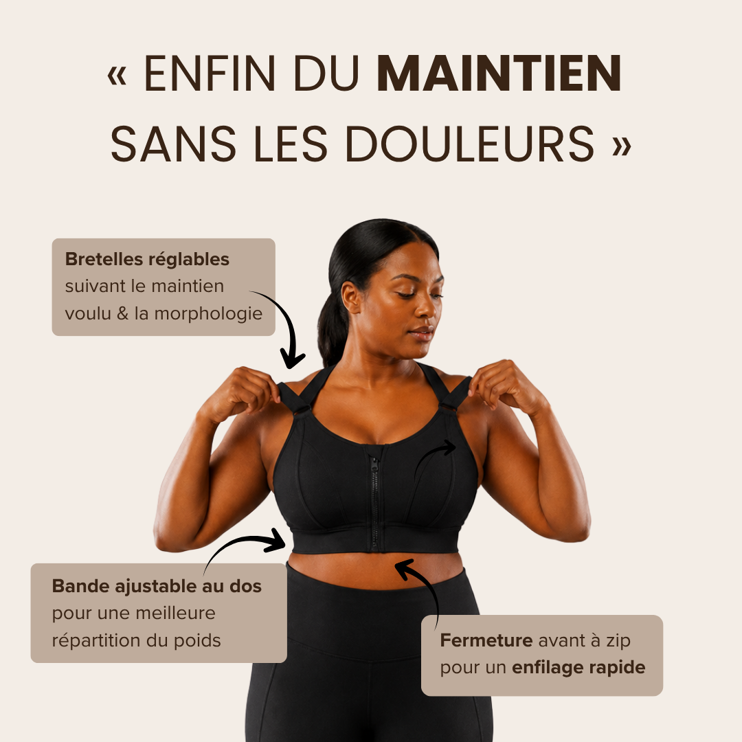 Brassière de sport pour fortes poitrines - Impact